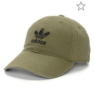 Adidas trefoil dad cap (olive)